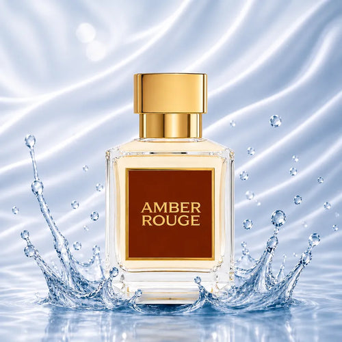 MIØ Amber Rouge – Autoduft, Warm & Orientalisch, Duftmotiv als Flakon