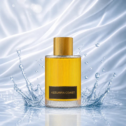 MIØ Azzurra Coast – Autoduft, Frisch & Aquatisch, Duftmotiv als Flakon