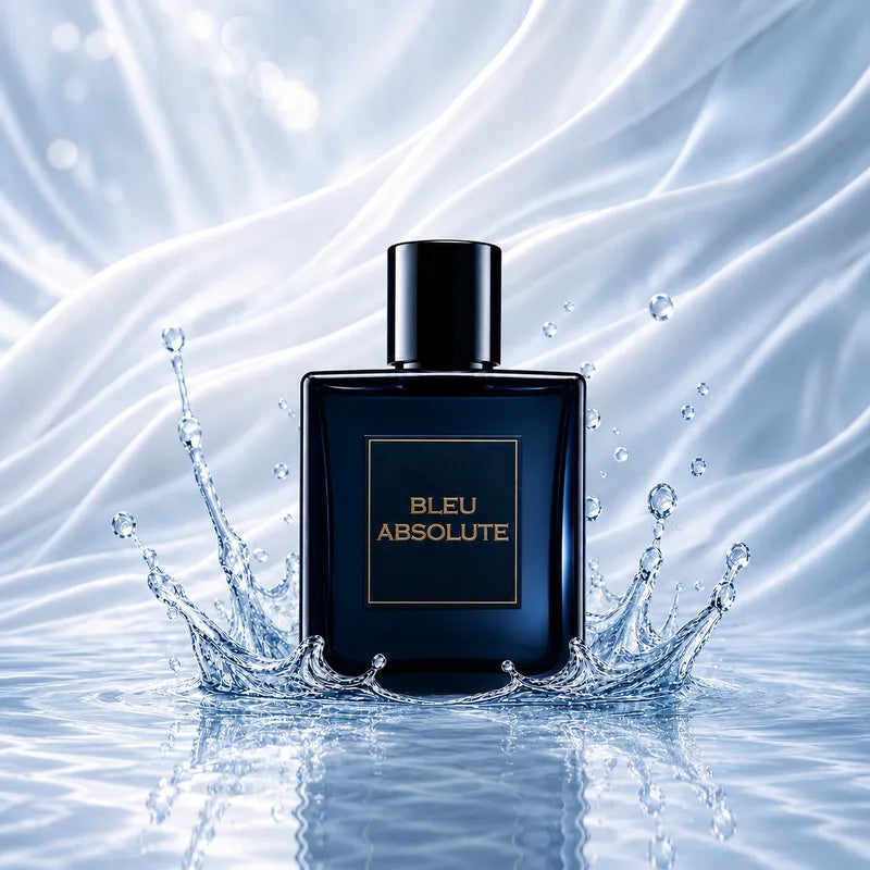 MIØ Bleu Absolute – Autoduft, Frisch & Aquatisch, Duftmotiv als Flakon