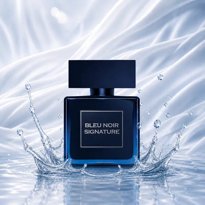 MIØ Bleu Noir Signature – Autoduft, Fruchtig & Holzig, Duftmotiv als Flakon