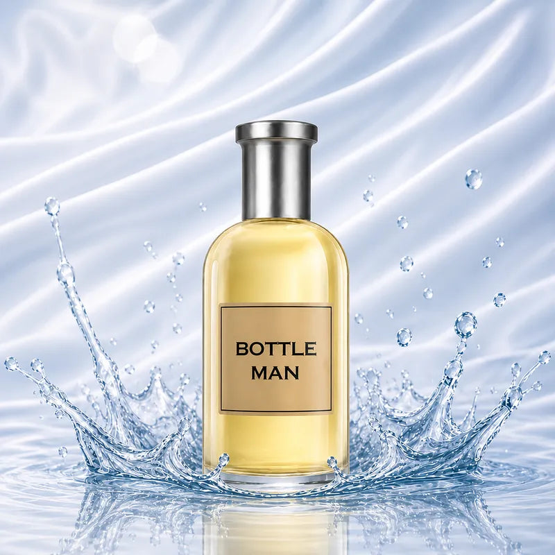 MIØ Bottle Man – Autoduft, Fruchtig & Holzig, Duftmotiv als Flakon