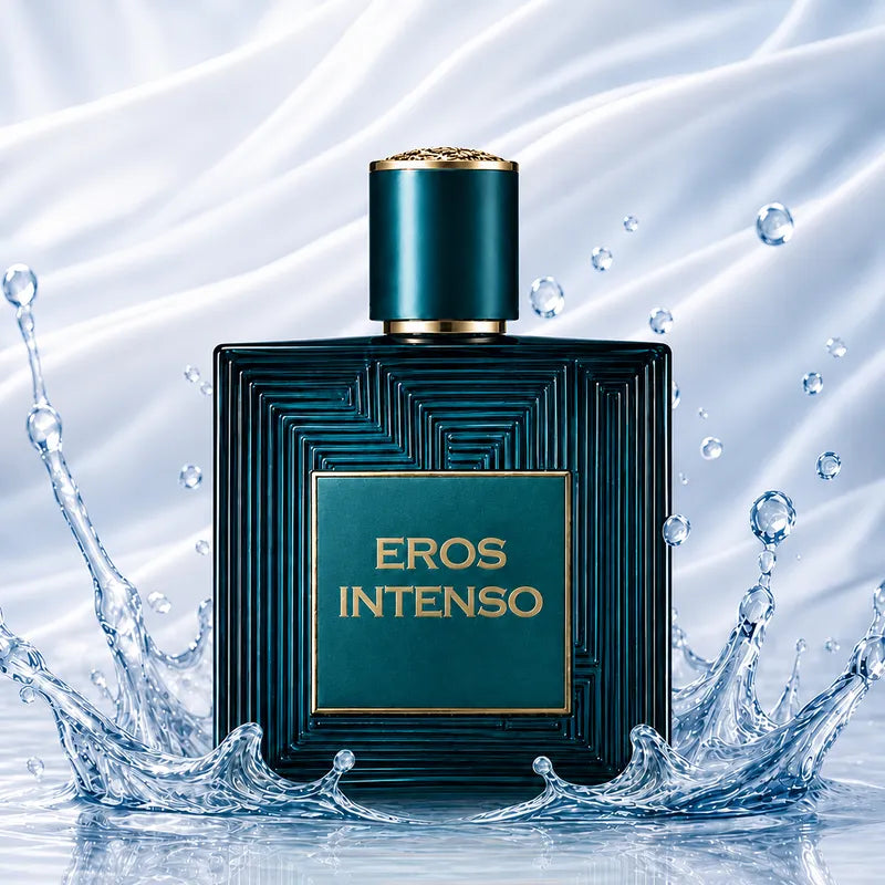 MIØ Eros Intenso – Autoduft, Warm & Orientalisch, Duftmotiv als Flakon