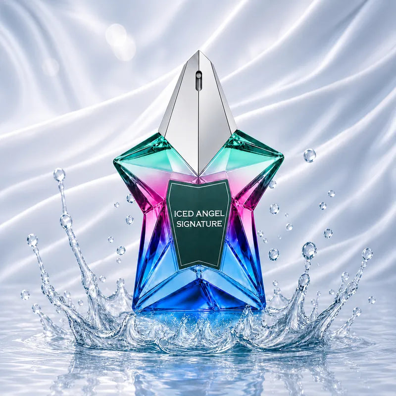 MIØ Iced Angel Signature – Autoduft, Gourmand & Süß, Duftmotiv als Flakon