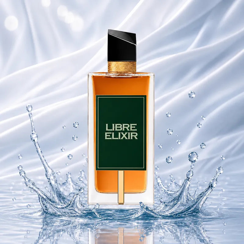 MIØ Libre Élixir – Autoduft, Warm & Orientalisch, Duftmotiv als Flakon