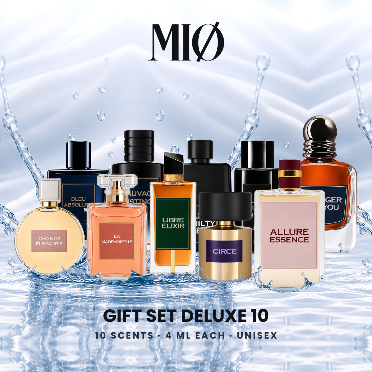 Geschenkset Deluxe 10er: 10 MIØ-Duftanhänger im Set