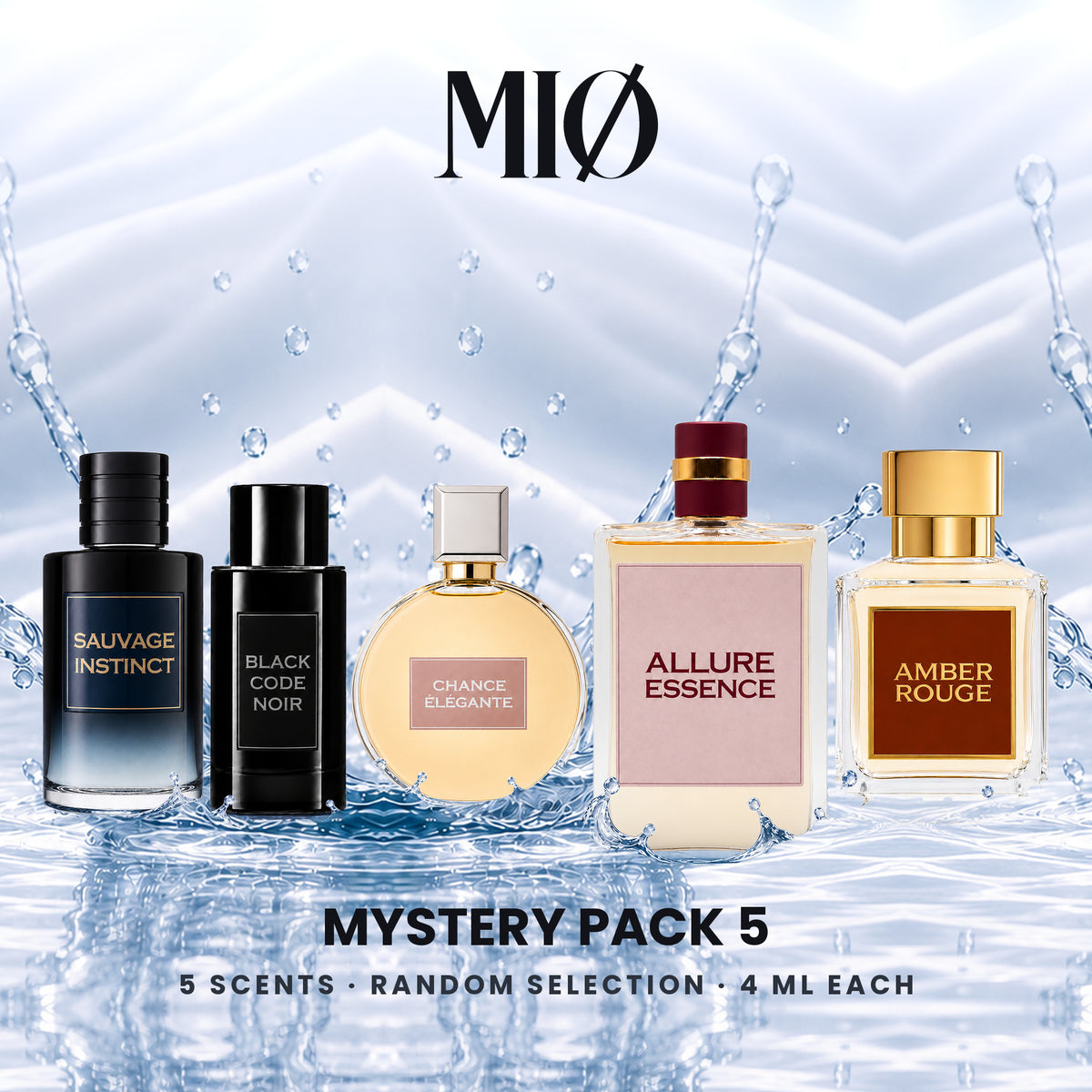 Mystery Pack 5er: 5 MIØ-Duftanhänger im Set