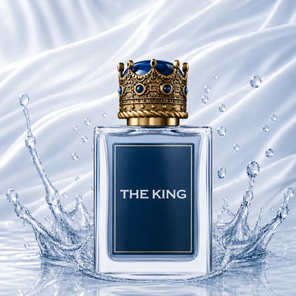 MIØ The King – Autoduft, Fruchtig & Holzig, Duftmotiv als Flakon
